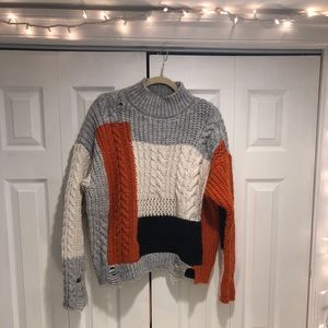 River Island Distressed Sweater